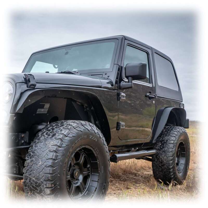 Jeep Wrangler JK Hardtop - TURN Offroad - Fastback 2-Piece - White - `07-`18